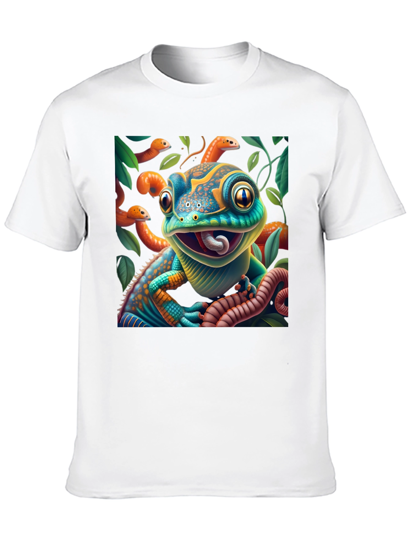 Colorful Chameleon T-Shirt