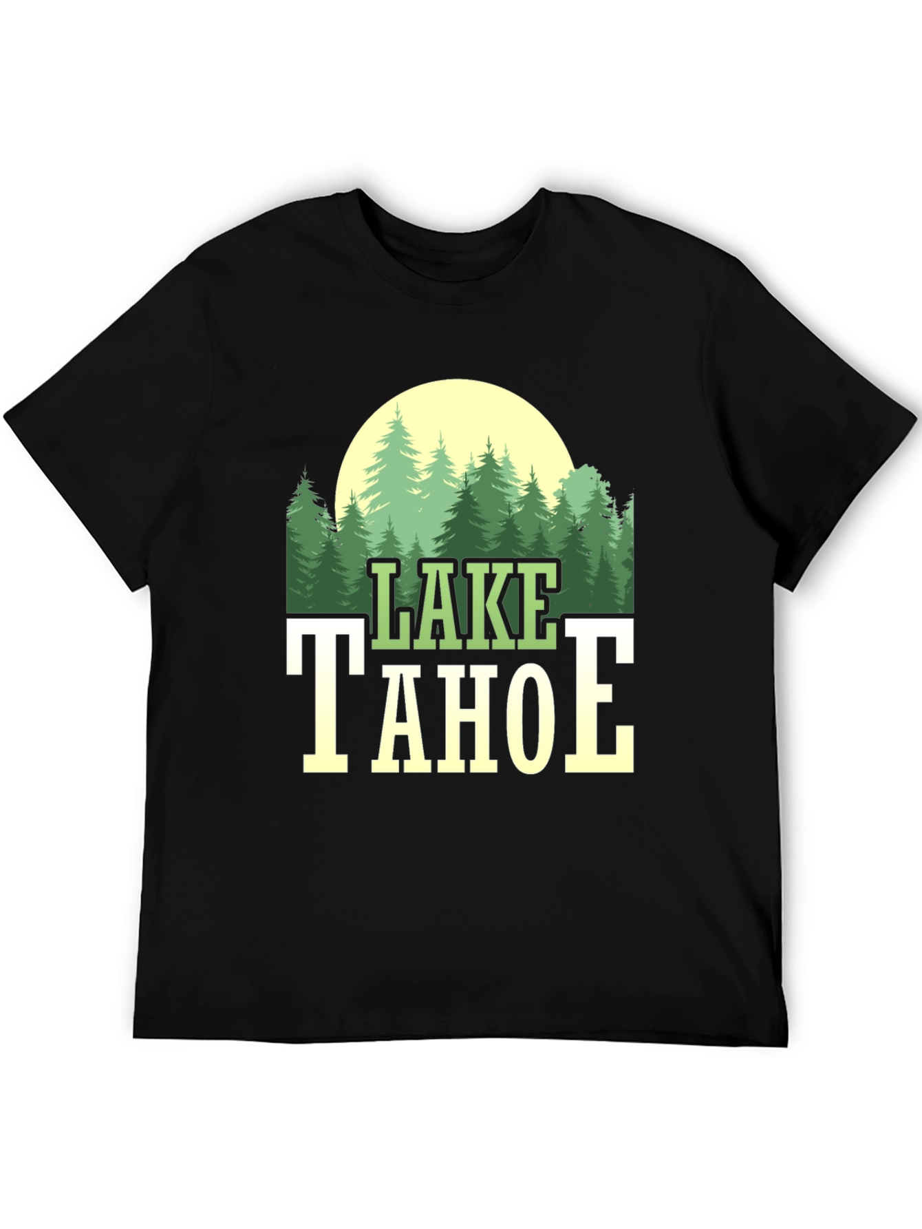 Lake Tahoe Graphic Tee - Nature Lovers T-Shirt