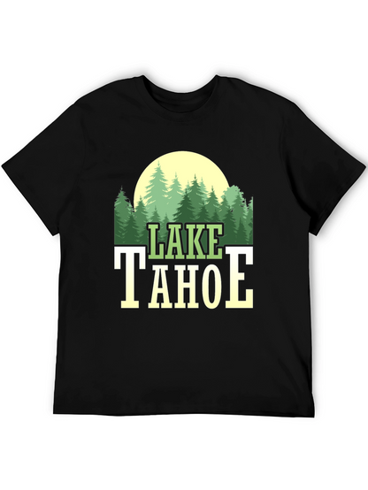 Lake Tahoe Graphic Tee - Nature Lovers T-Shirt