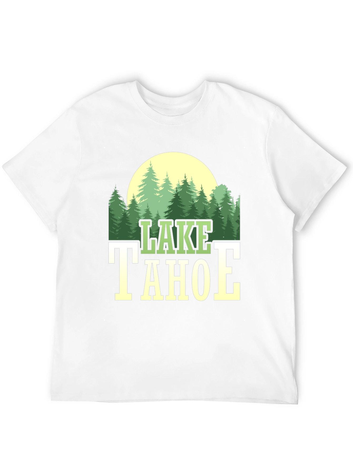 Lake Tahoe Graphic Tee - Nature Lovers T-Shirt