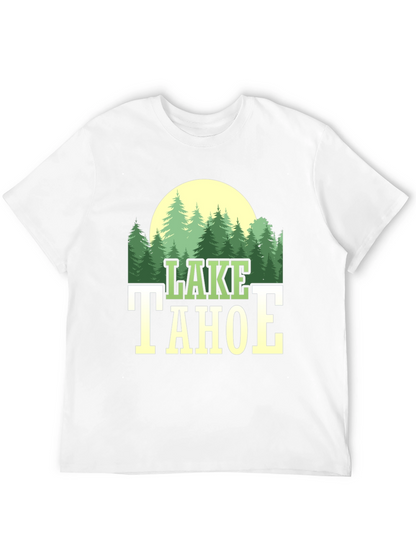 Lake Tahoe Graphic Tee - Nature Lovers T-Shirt