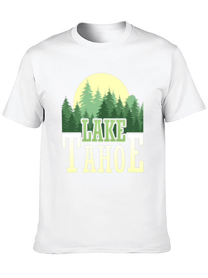 Lake Tahoe Graphic Tee - Nature Lovers T-Shirt