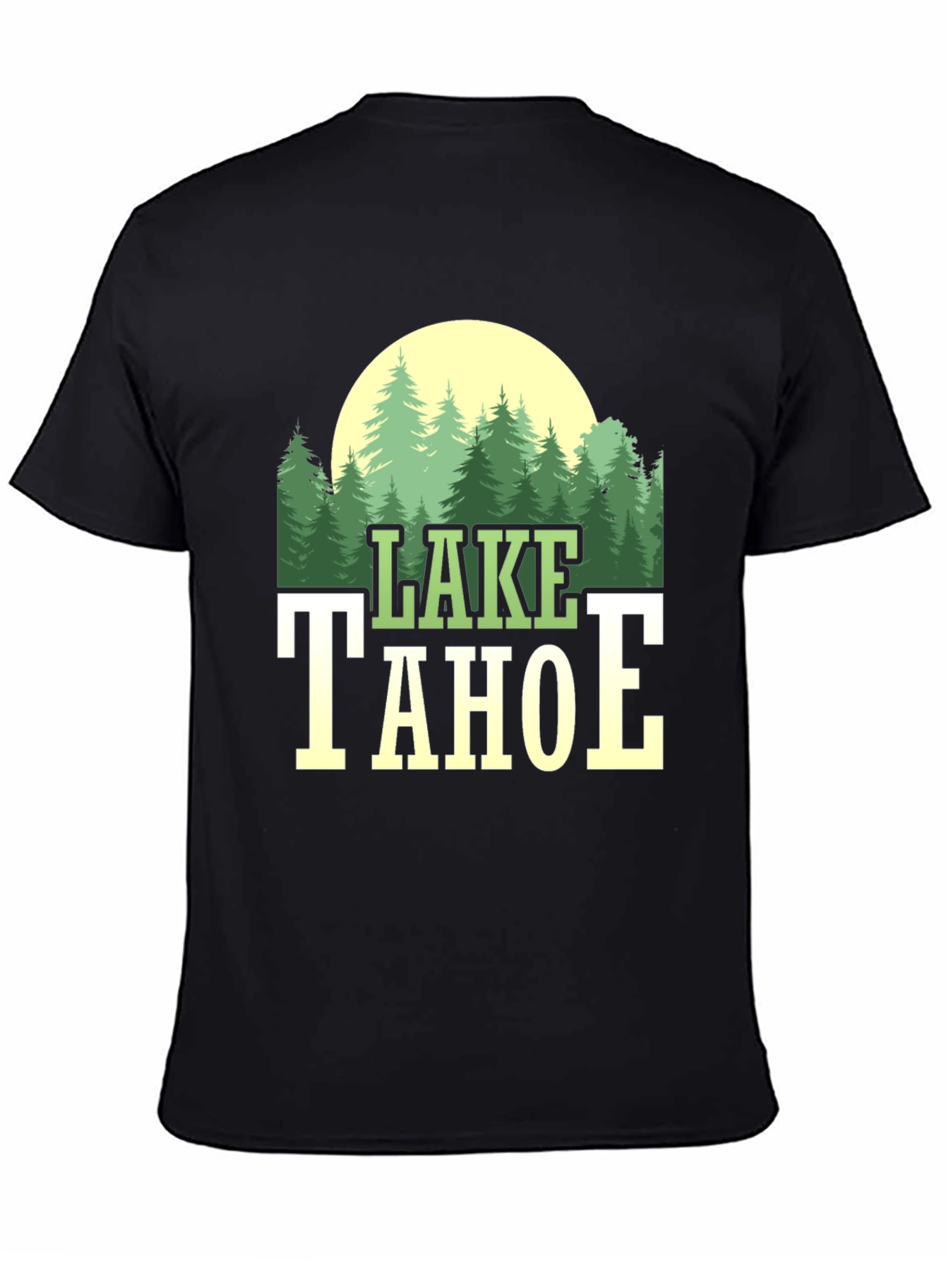 Lake Tahoe Graphic Tee - Nature Lovers T-Shirt