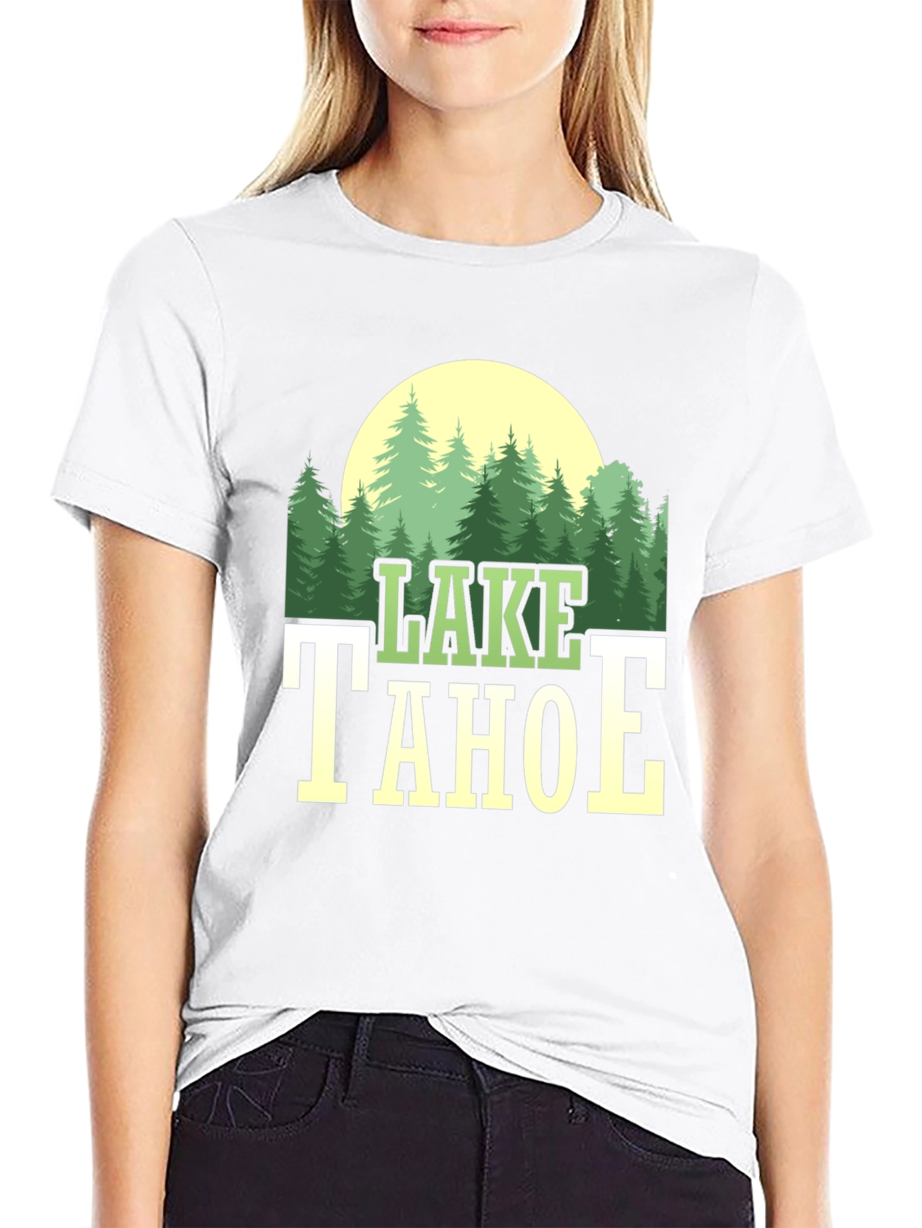 Lake Tahoe Graphic Tee - Nature Lovers T-Shirt