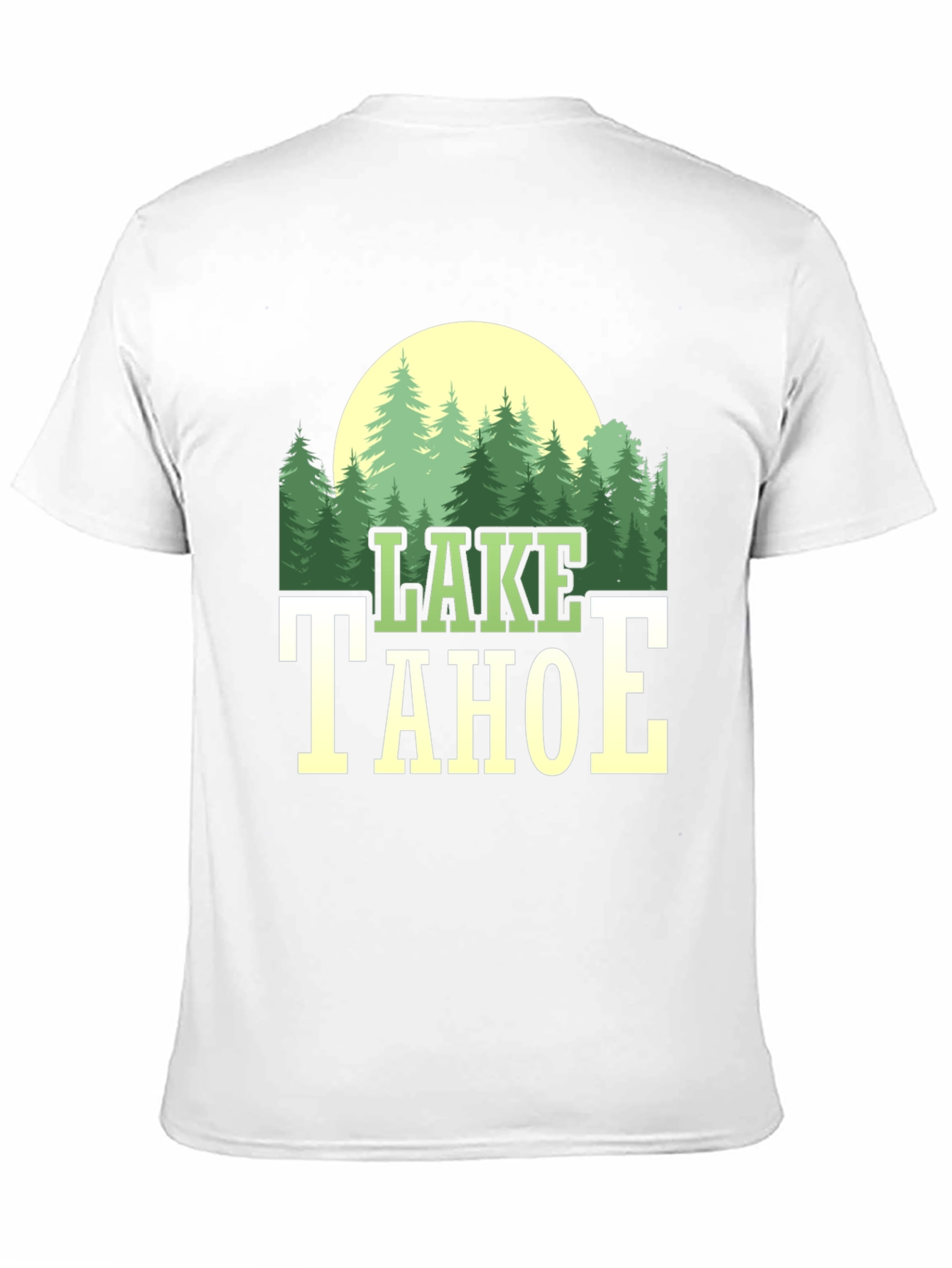 Lake Tahoe Graphic Tee - Nature Lovers T-Shirt