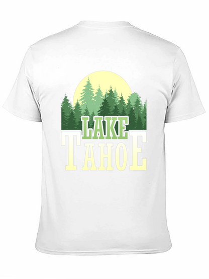Lake Tahoe Graphic Tee - Nature Lovers T-Shirt