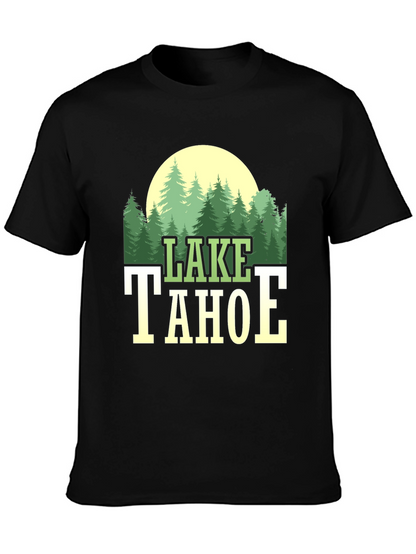 Lake Tahoe Graphic Tee - Nature Lovers T-Shirt