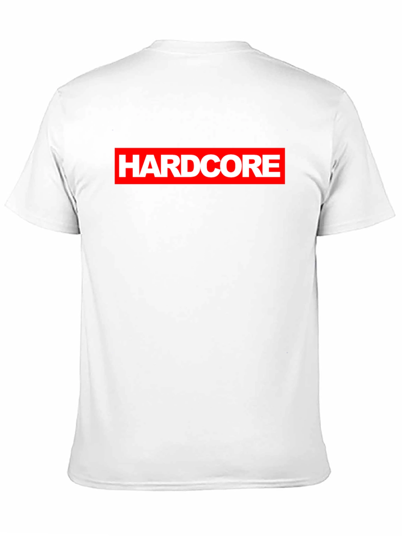 Hardcore Logo Black Graphic T-Shirt