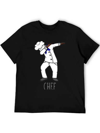 Funny Chef Dab T-Shirt Cute Cook Tee