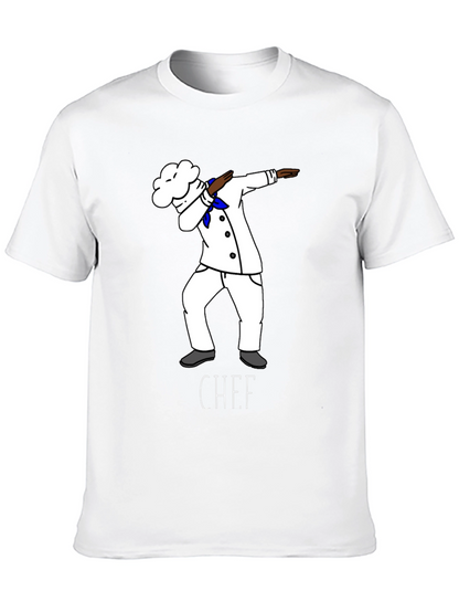 Funny Chef Dab T-Shirt Cute Cook Tee