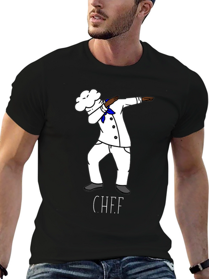 Funny Chef Dab T-Shirt Cute Cook Tee