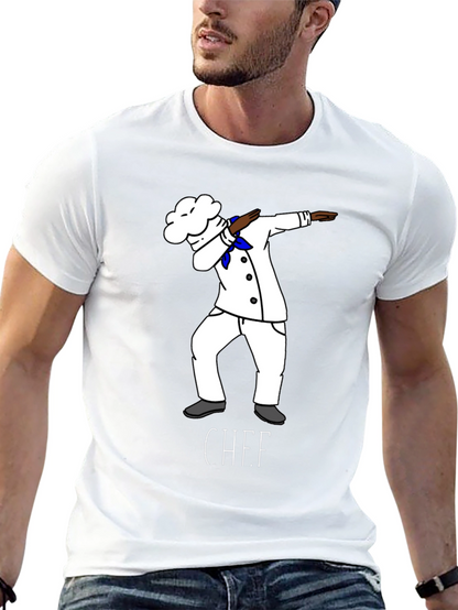 Funny Chef Dab T-Shirt Cute Cook Tee