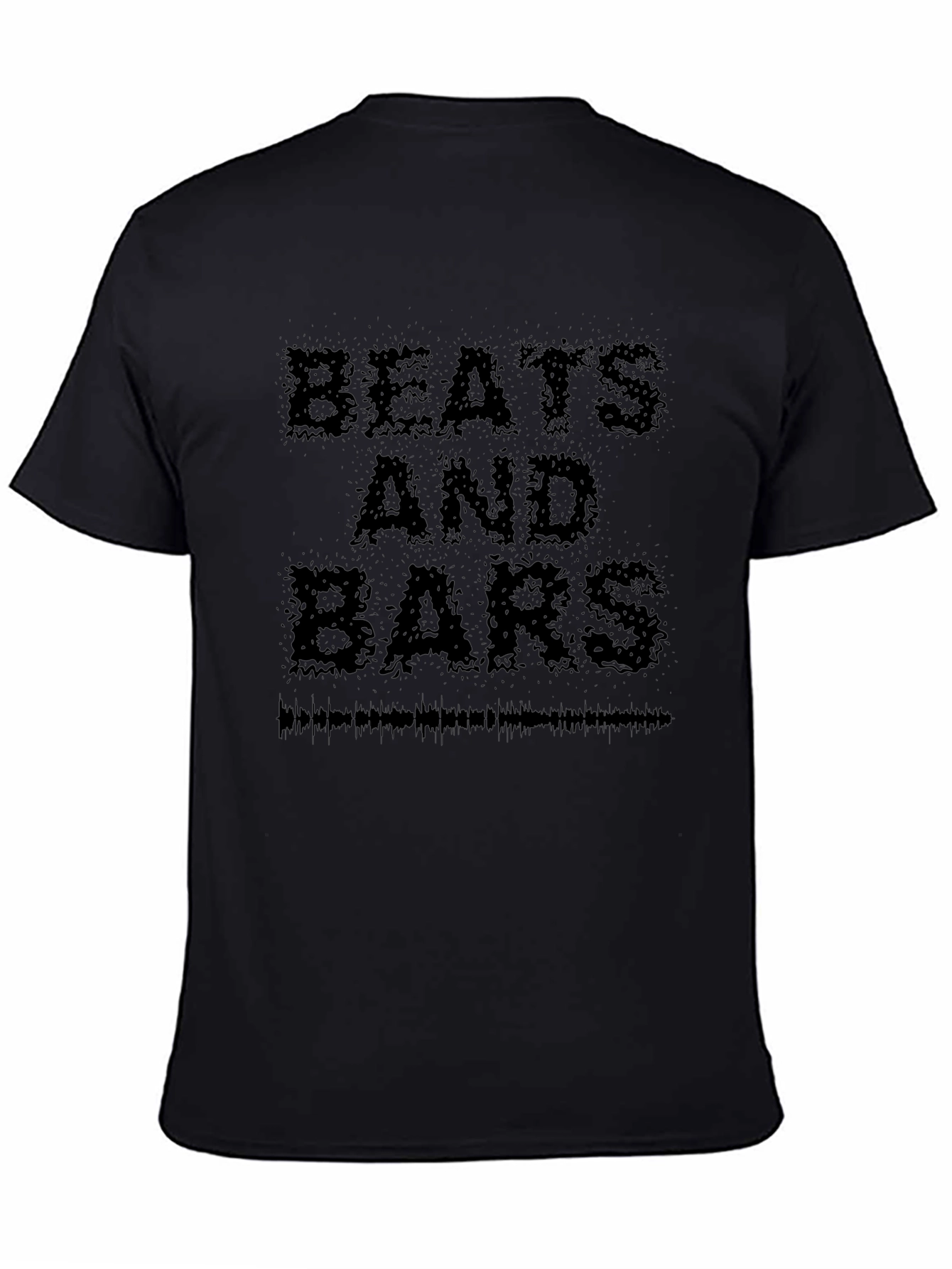 Beats and Bars Graphic Print T-Shirt