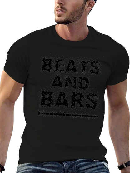 Beats and Bars Graphic Print T-Shirt