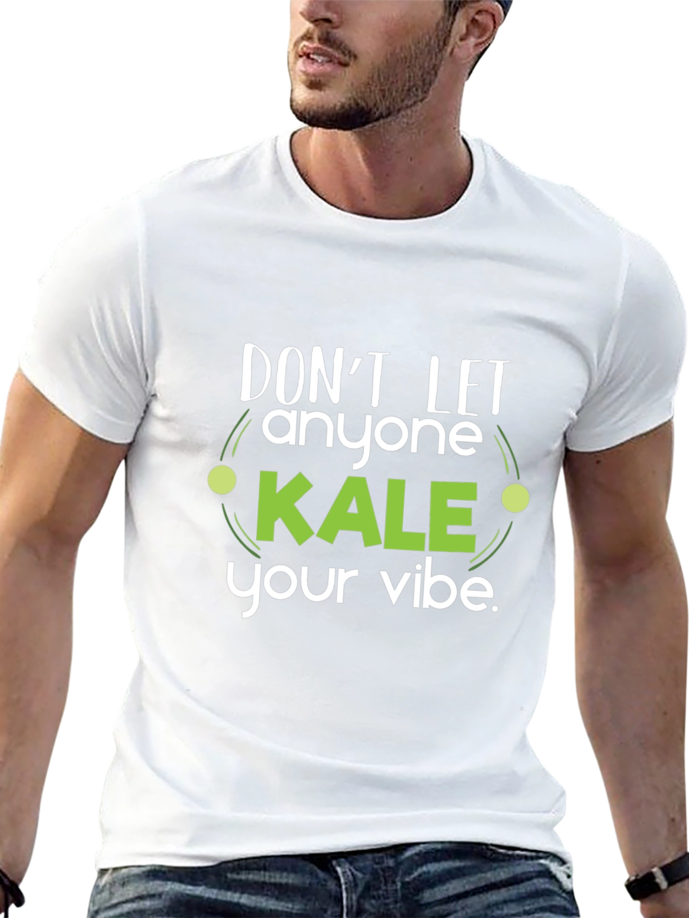 Dont Let Anyone Kale Your Vibe Black T-Shirt
