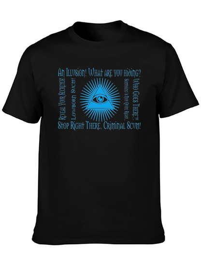 Illuminati All-Seeing Eye Graphic T-Shirt