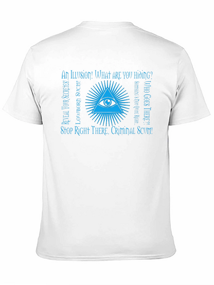 Illuminati All-Seeing Eye Graphic T-Shirt