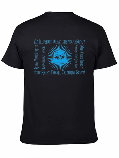 Illuminati All-Seeing Eye Graphic T-Shirt