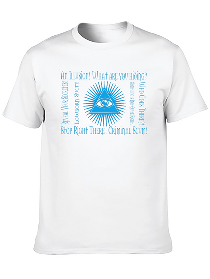 Illuminati All-Seeing Eye Graphic T-Shirt
