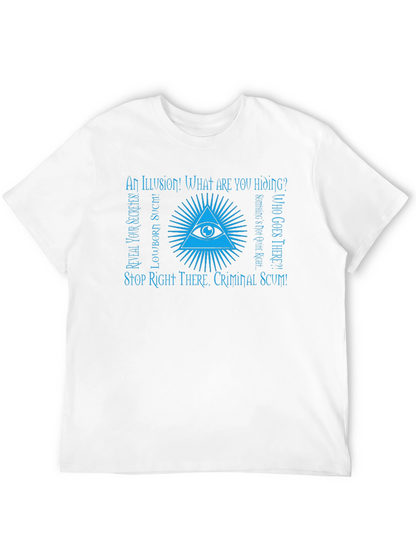 Illuminati All-Seeing Eye Graphic T-Shirt
