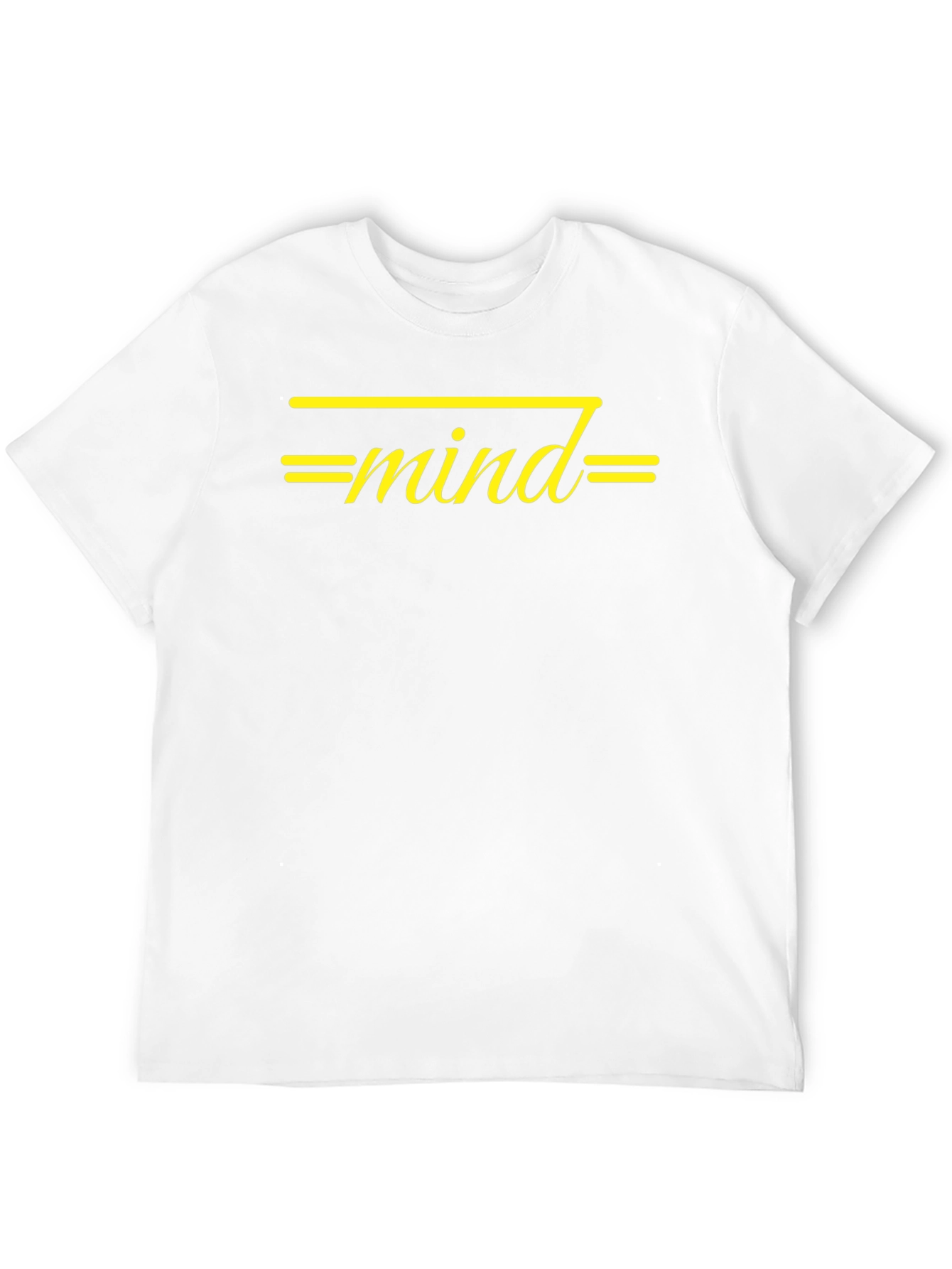 Mind Graphic T-Shirt - Stylish Black Tee