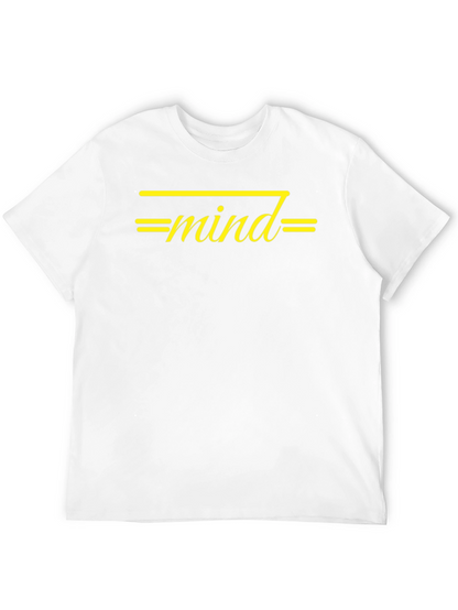 Mind Graphic T-Shirt - Stylish Black Tee