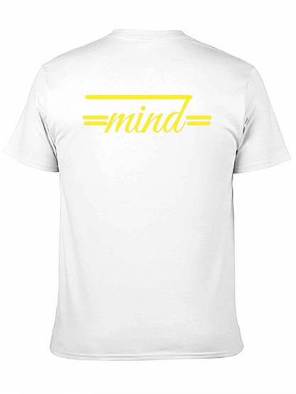 Mind Graphic T-Shirt - Stylish Black Tee