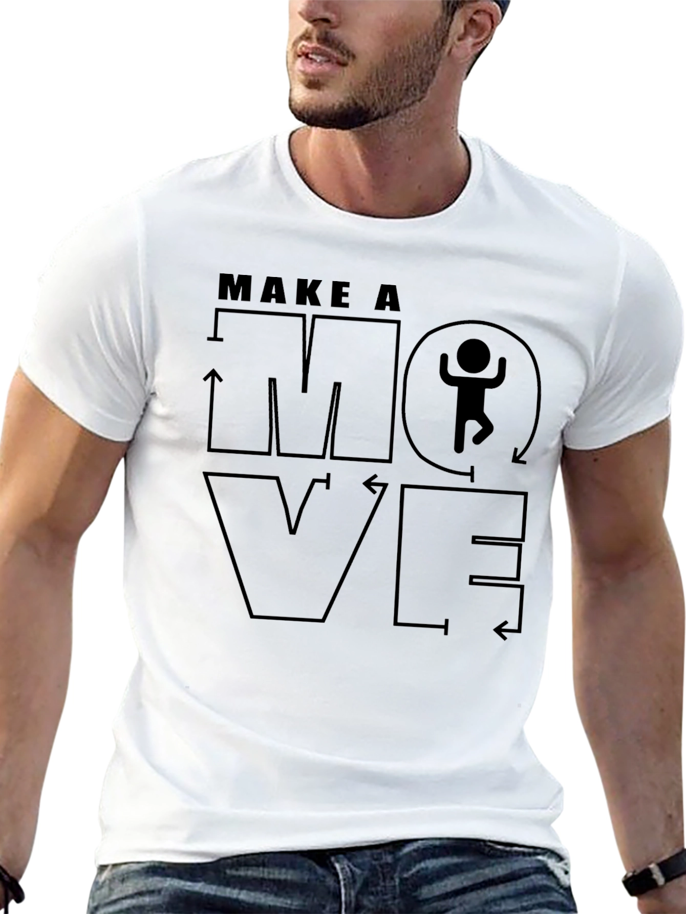 Make a Move Graphic Tee