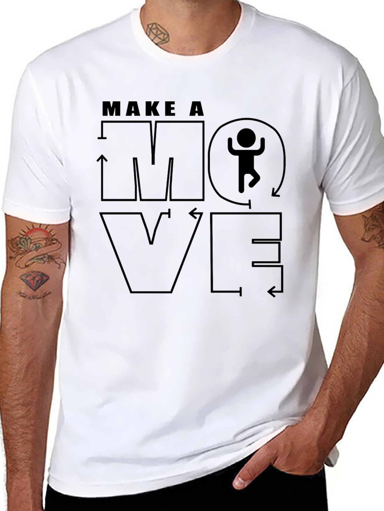 Make a Move Graphic Tee