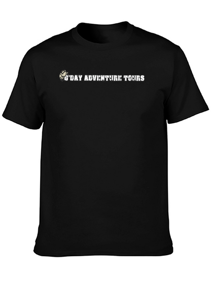 Gday Adventure Tours Black Cotton T-Shirt