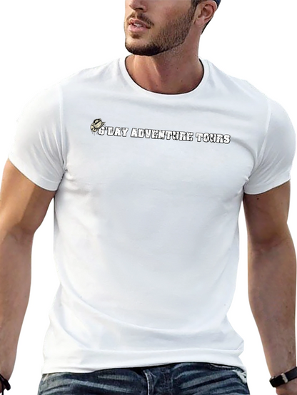 Gday Adventure Tours Black Cotton T-Shirt