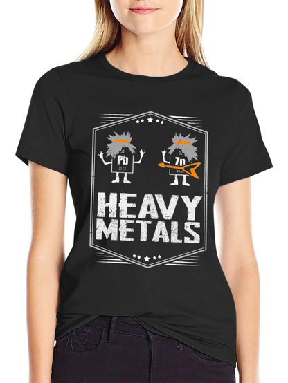 Heavy Metals Chemistry Pun T-Shirt