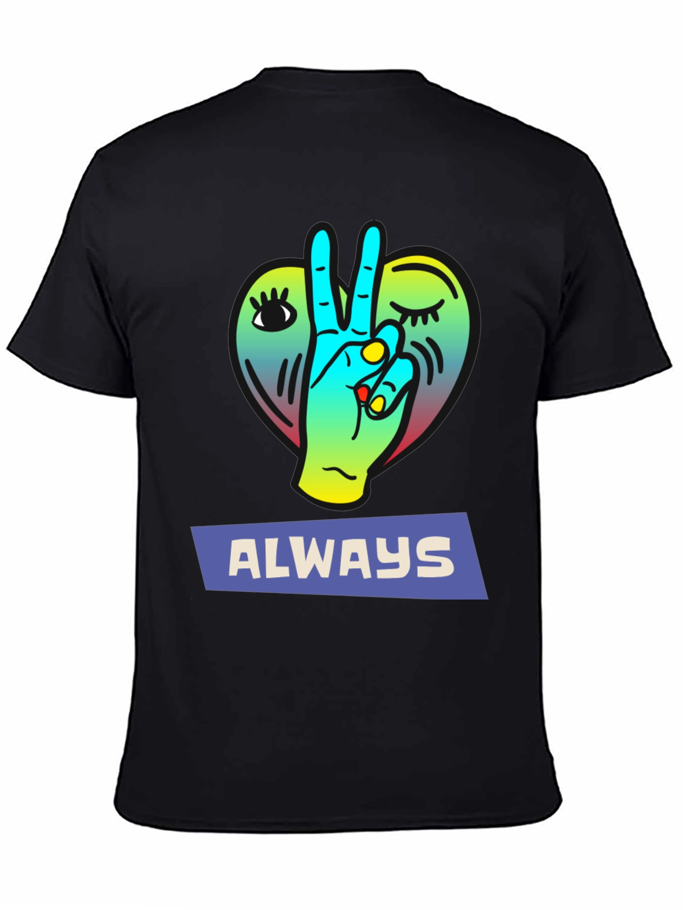 Always Peace Graphic Tee - Trendy Comfort