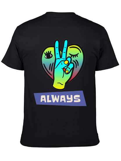 Always Peace Graphic Tee - Trendy Comfort