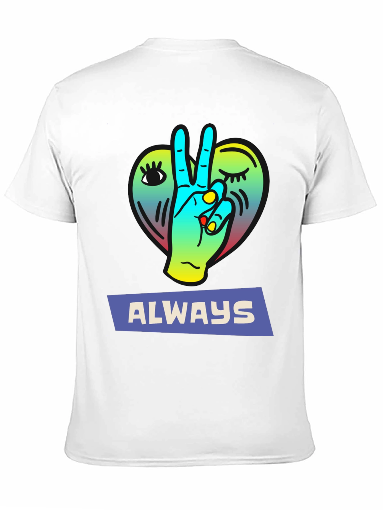 Always Peace Graphic Tee - Trendy Comfort