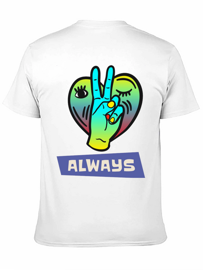 Always Peace Graphic Tee - Trendy Comfort