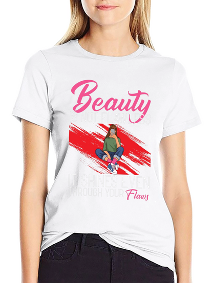 Beauty Through Flaws Graphic T-Shirt