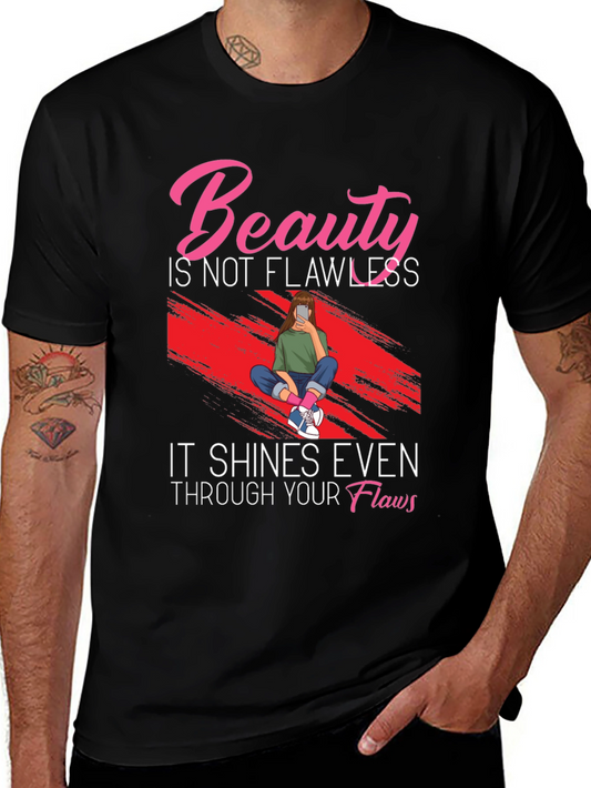 Beauty Through Flaws Graphic T-Shirt
