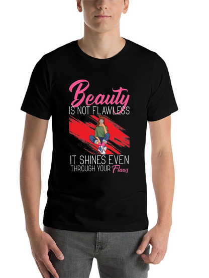 Beauty Through Flaws Graphic T-Shirt