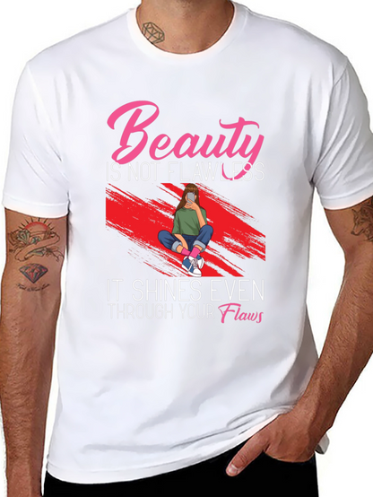 Beauty Through Flaws Graphic T-Shirt