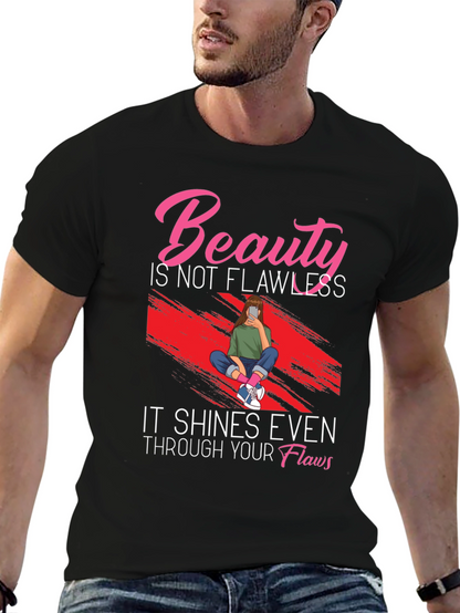 Beauty Through Flaws Graphic T-Shirt
