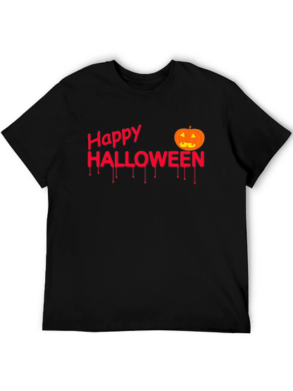 Happy Halloween Black Graphic Tee