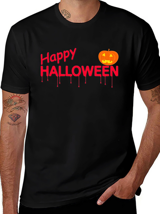 Happy Halloween Black Graphic Tee