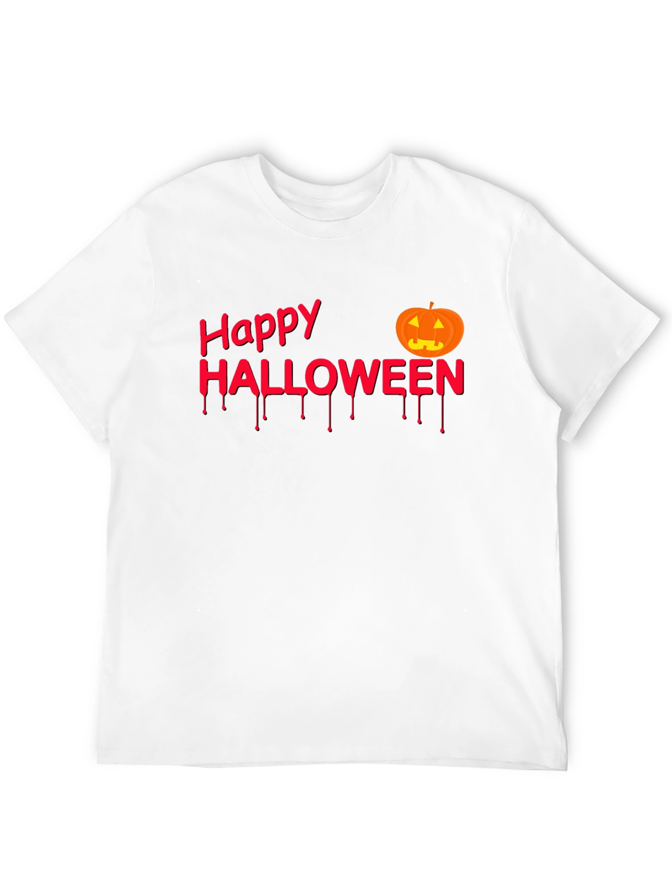 Happy Halloween Black Graphic Tee