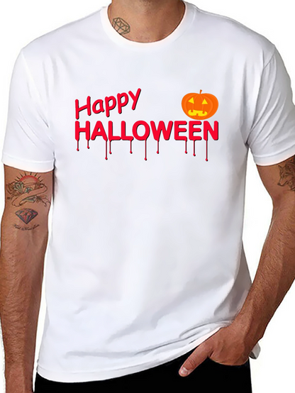 Happy Halloween Black Graphic Tee