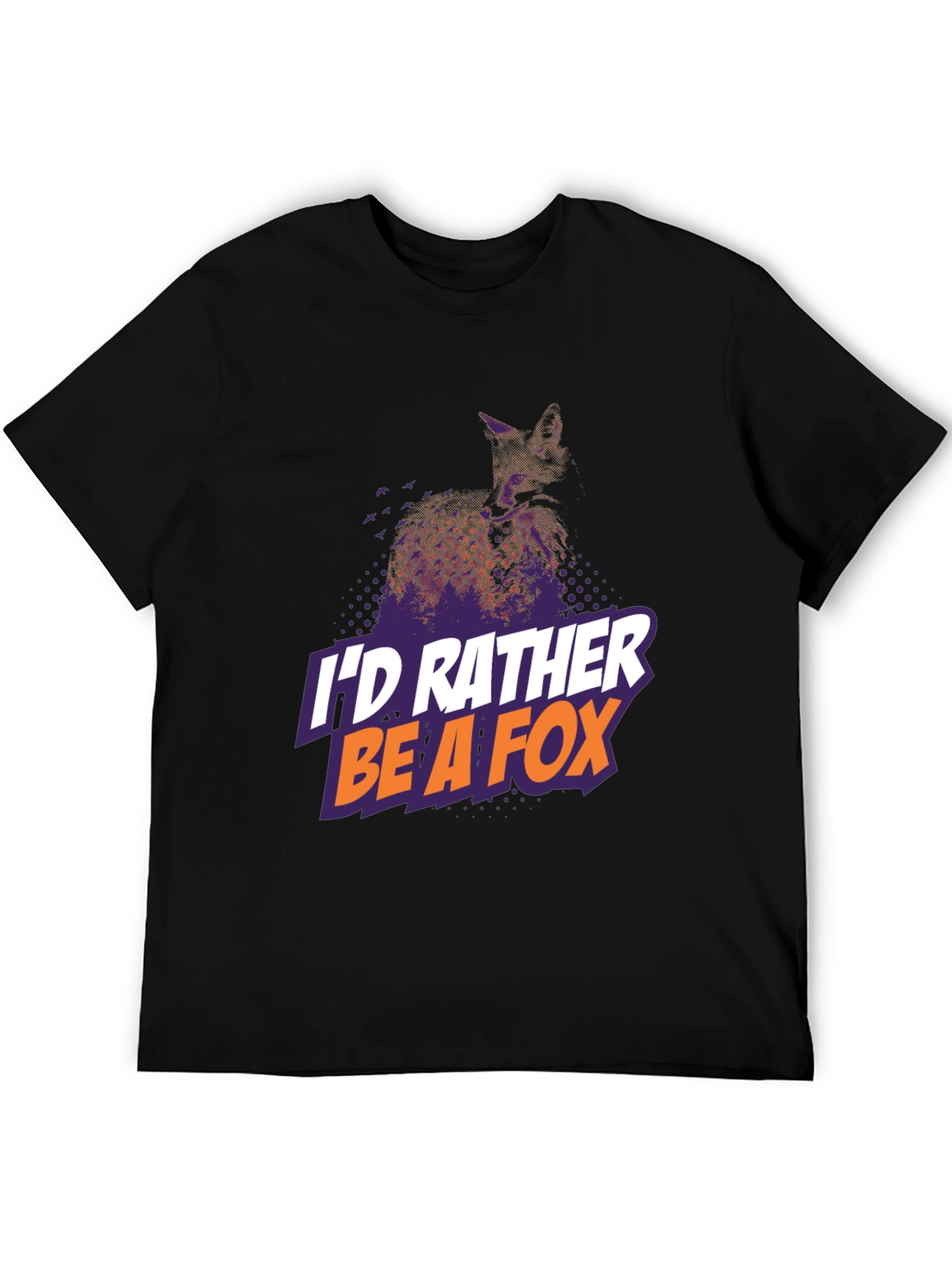 Id Rather Be A Fox Graphic Tee