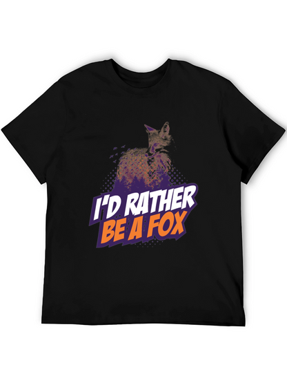 Id Rather Be A Fox Graphic Tee