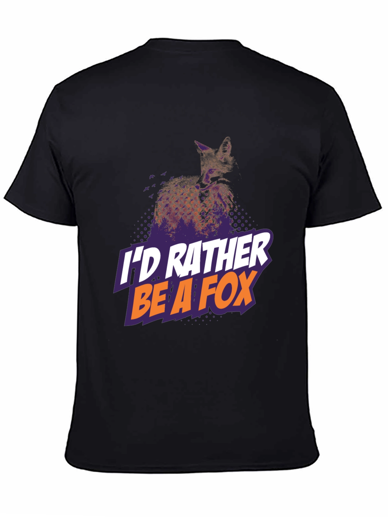 Id Rather Be A Fox Graphic Tee