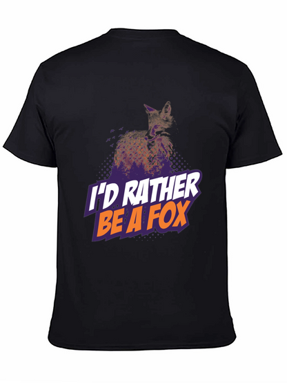 Id Rather Be A Fox Graphic Tee