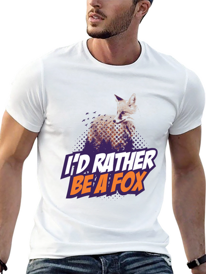 Id Rather Be A Fox Graphic Tee
